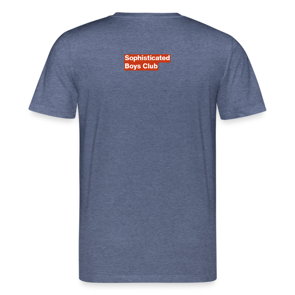 700 Gallons Organic T-Shirt – Men - Dunkelblau meliert