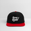 Born Ready Snapback Cap - Schwarz/Rot