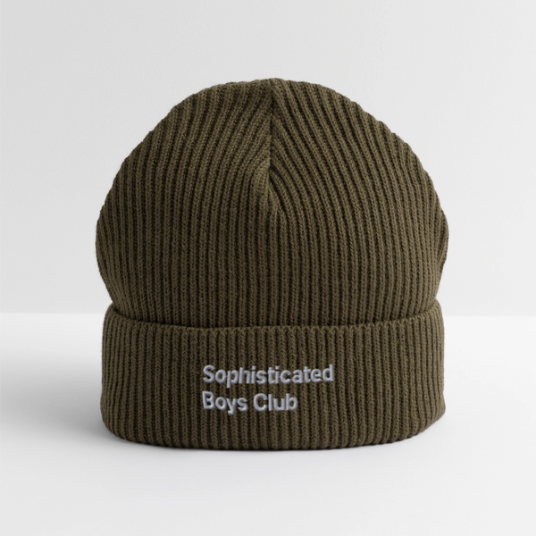 Classic Organic FISHERMAN BEANIE - Khaki