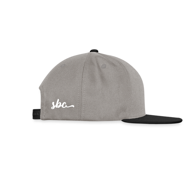 BMX Rider Snapback Cap - Graphit/Schwarz