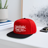 Sophisticated Boys Club Snapback Cap - Rot/Schwarz
