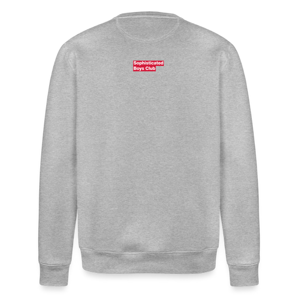 91% Water Organic Sweatshirt – Men - Grau meliert