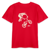 BMX Rider Organic T-Shirt – Teen - Rot