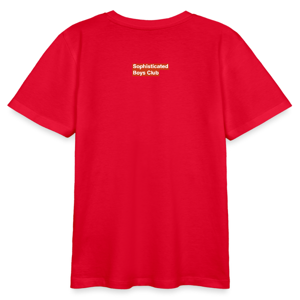 BMX Rider Organic T-Shirt – Teen - Rot