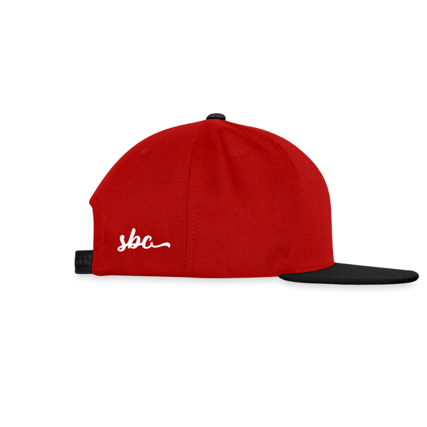 SBC Snapback Cap - Rot/Schwarz