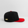 Golden Shower Snapback Cap - Schwarz/Rot