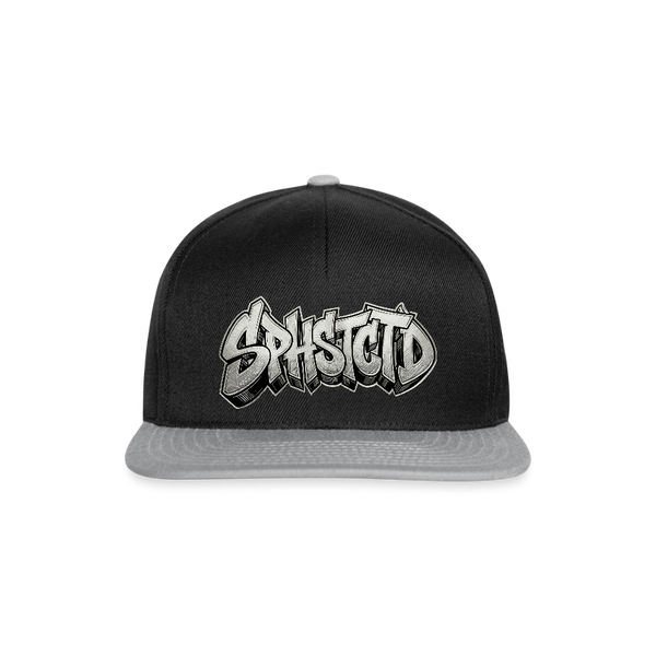 Urban Tattoo SPHSTCTD Snapback Cap - Schwarz/Grau