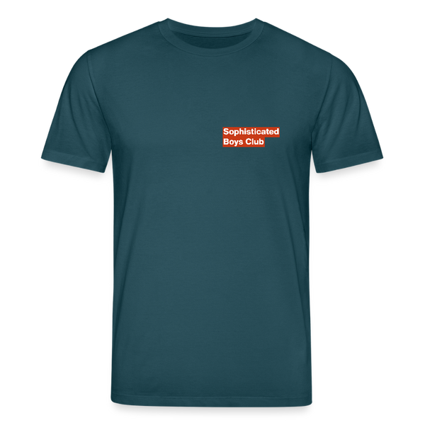 Messenger Organic T-Shirt – Men - Dunkles Petrol