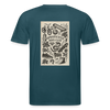 Urban Tattoo Designs Organic T-Shirt – Men - Dunkles Petrol