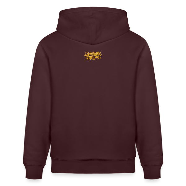 The Minimalist Organic Hoodie – Men - Maroon