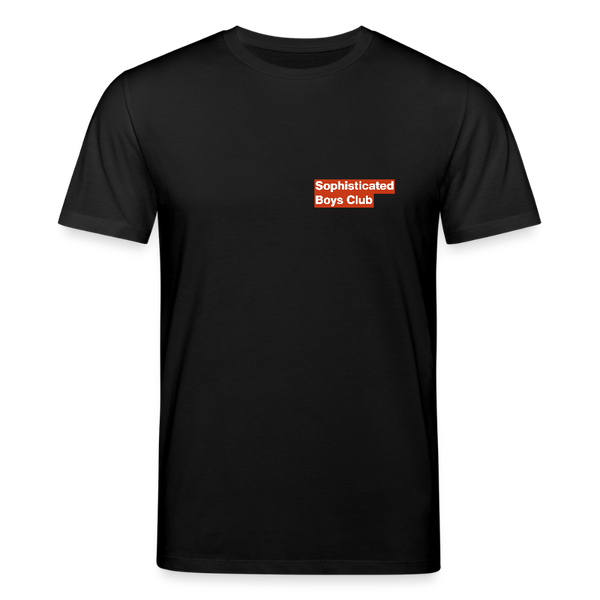 Messenger Organic T-Shirt – Men - Schwarz