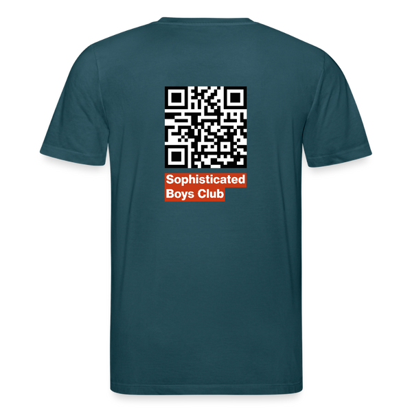 ID Organic T-Shirt – Men - Dunkles Petrol