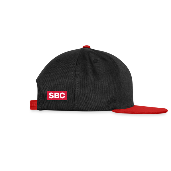 ID Snapback Cap - Schwarz/Rot