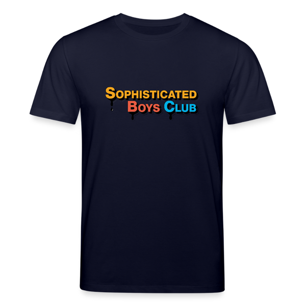 Dripping Summer Organic T-Shirt – Men - Navy