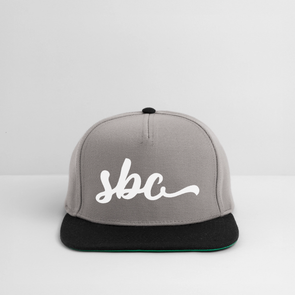 SBC Snapback Cap - Graphit/Schwarz