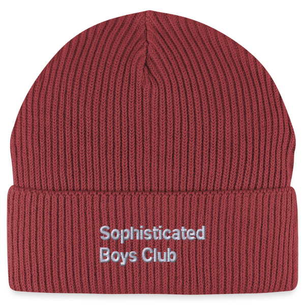 Classic Organic FISHERMAN BEANIE - Erdrot