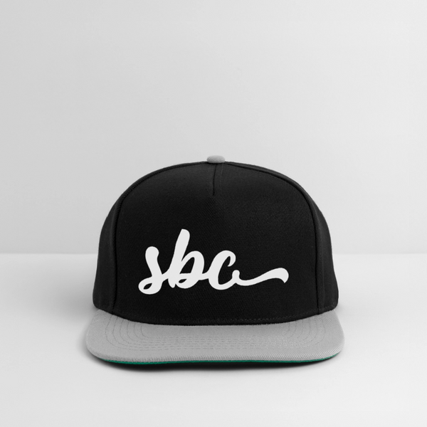 SBC Snapback Cap - Schwarz/Grau