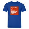 700 Gallons Organic T-Shirt – Men - Dunkelblau