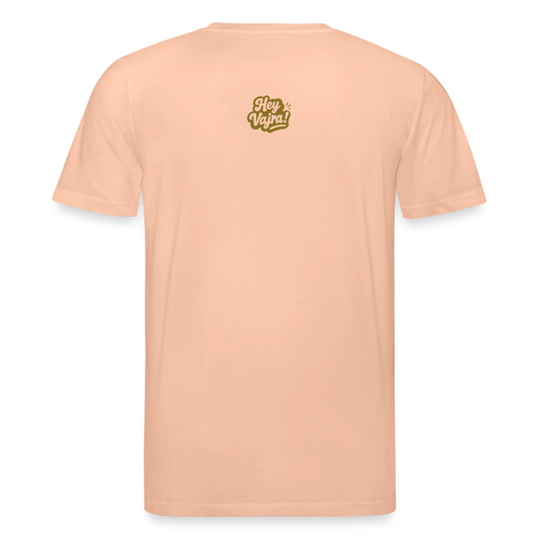 Hey Vajra Gold Organic T-Shirt – Men - Pfirsich