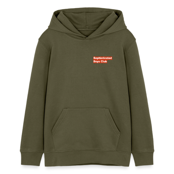 Urban Tattoo Designs Organic Hoodie – Teen - Khaki