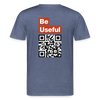 Be Useful Organic T-Shirt – Men - Dunkelblau meliert