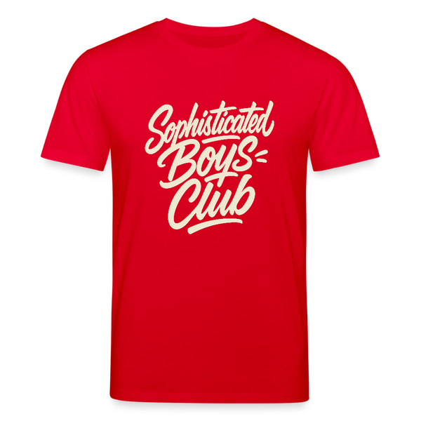 Sophisticated Boys Club Organic T-Shirt – Men - Rot