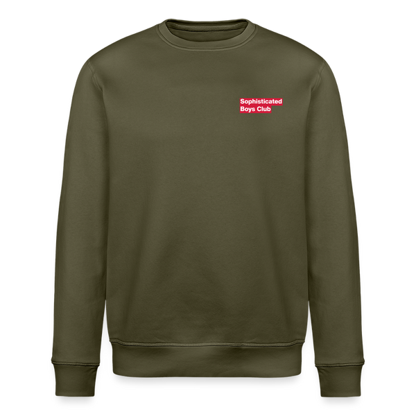 Basic Organic Sweatshirt – Men - Khaki