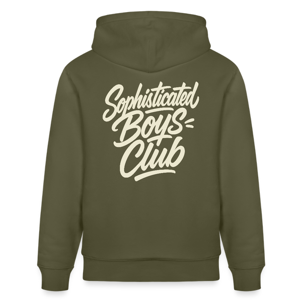 Sophisticated Boys Club Organic Hoodie – Men - Khaki Grün