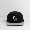 BMX Rider Snapback Cap - Schwarz/Grau