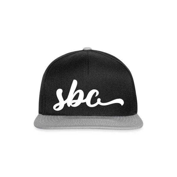 SBC Snapback Cap - Schwarz/Grau