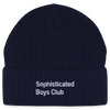 Classic Organic FISHERMAN BEANIE - Navy