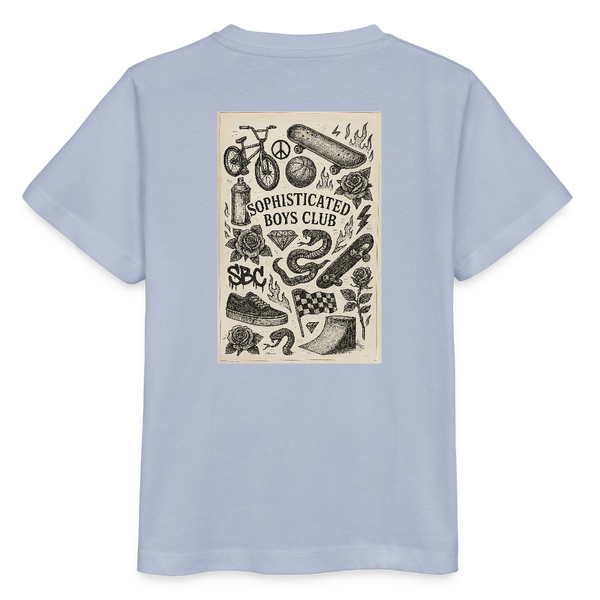 Urban Tattoo Designs Organic T-Shirt – Kids - Lavendel-Violett
