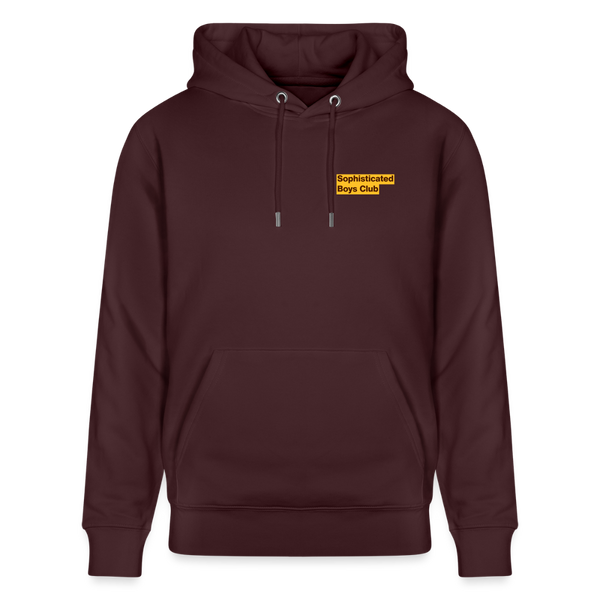 The Minimalist Organic Hoodie – Men - Maroon