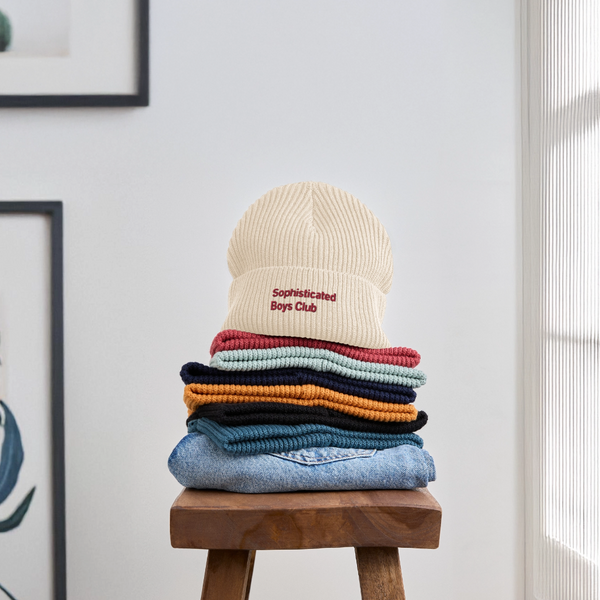 Classic Red Organic FISHERMAN BEANIE - Naturroh