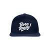 Born Ready Snapback Cap - Navy/Navy