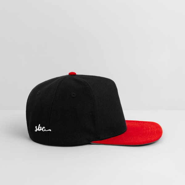 Sophisticated Boys Club Snapback Cap - Schwarz/Rot