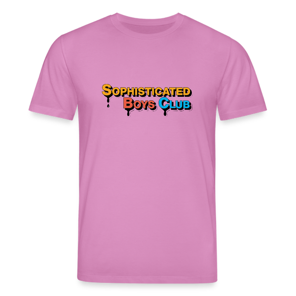 Dripping Summer Organic T-Shirt – Men - Pink