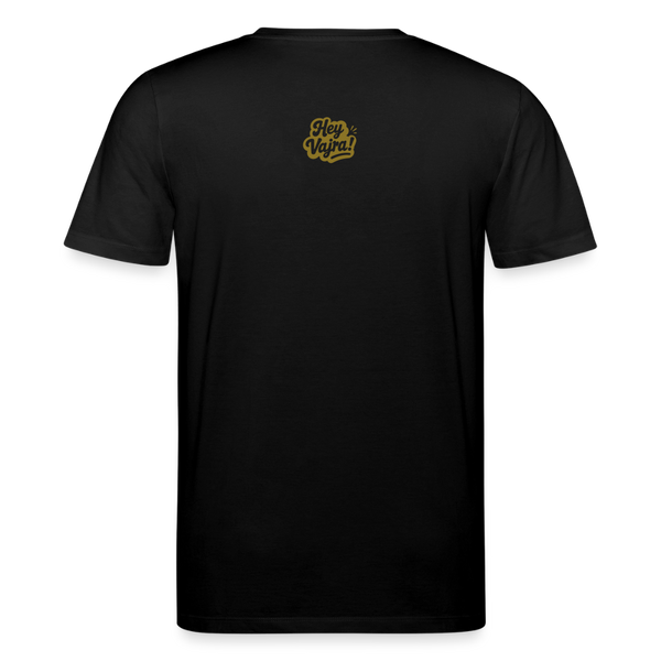Hey Vajra Gold Organic T-Shirt – Men - Schwarz