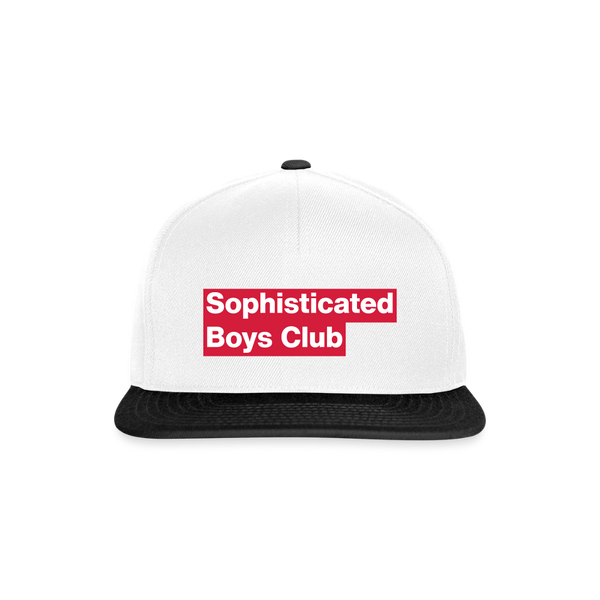 ID Snapback Cap - Weiß/Schwarz