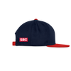 ID Snapback Cap - Navy/Rot