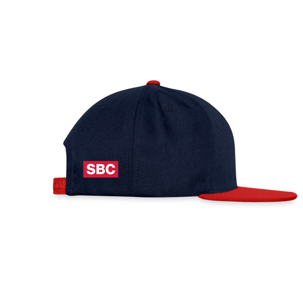 ID Snapback Cap - Navy/Rot