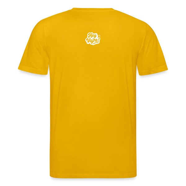 Riding the Tiger Organic T-Shirt – Men - Spektralgelb