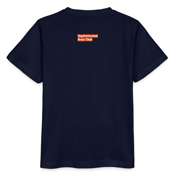 BMX Rider Organic T-Shirt – Kids - Navy