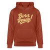 Born Ready! Autum Organic Hoodie – Men - Terrakotta