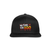 No Time For Ego Snapback Cap - Schwarz/Schwarz