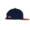 Sophisticated Boys Club Snapback Cap - Navy/Rot