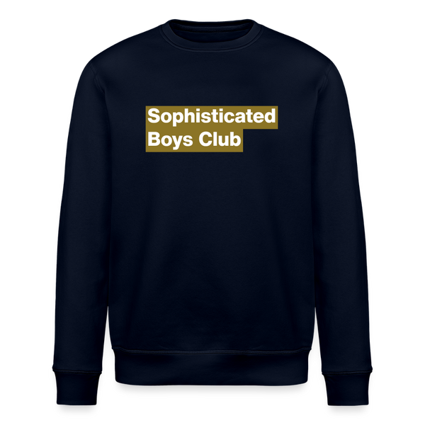 Golden Shower Organic Sweatshirt – Men - Navy