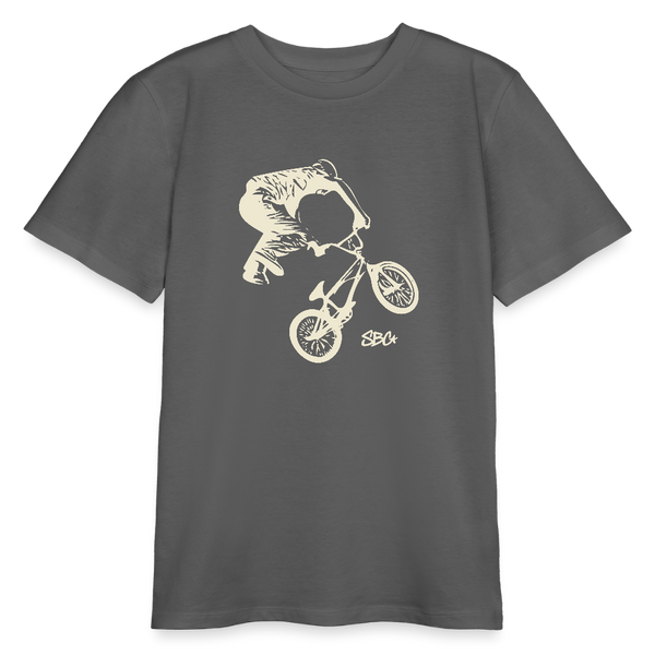 BMX Rider Organic T-Shirt – Teen - Anthrazit