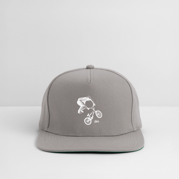 BMX Rider Snapback Cap - Graphit/Graphit