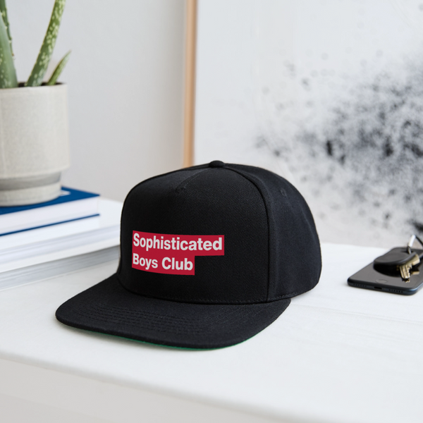 ID Snapback Cap - Schwarz/Schwarz